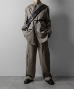 画像をギャラリービューアに読み込む, ssstein(シュタイン)のCARGO POCKET WIDE EASY TROUSERS - TAUPE BEIGEの公式通販サイトsession福岡セレクトショップ
