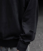 画像をギャラリービューアに読み込む, CODA コーダ FADED BLACK WASHED DESTROYED SWEATSHIRTのADED BLACK公式通販サイトsession福岡セレクトショップ
