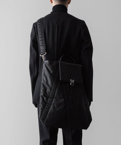 SUBLATIONS サブレーションズのLEATHER FLAP HELMET BAG - BLACKの公式通販サイトsession福岡セレクトショップ