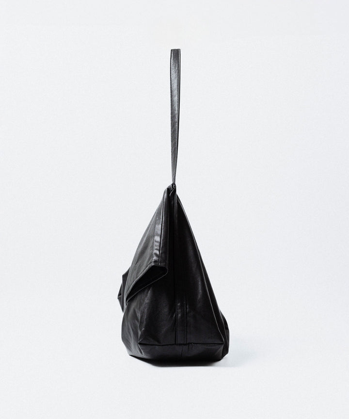 ATTACHMENT アタッチメントのSYNTHETIC LEATHER SHOULDER BAG - BLACKの公式通販サイトsession福岡セレクトショップ