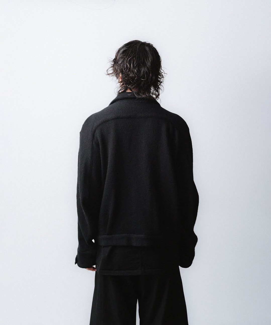 OPPOSE DUALITY-オポーズデュアリティの6 POCKET PANEL KNITのBLACK公式通販サイトsession福岡セレクトショップ