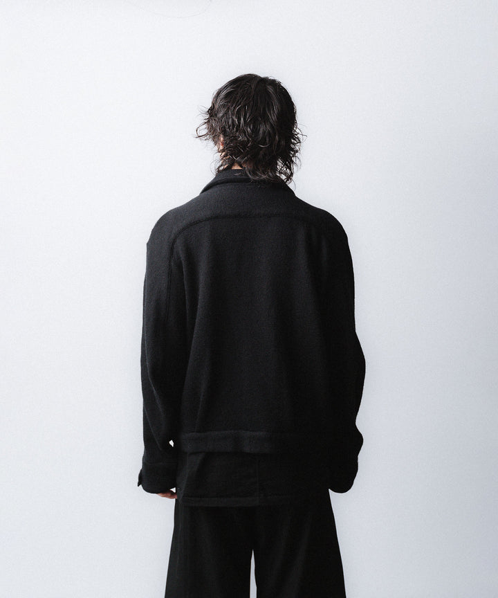 OPPOSE DUALITY-オポーズデュアリティの6 POCKET PANEL KNITのBLACK公式通販サイトsession福岡セレクトショップ