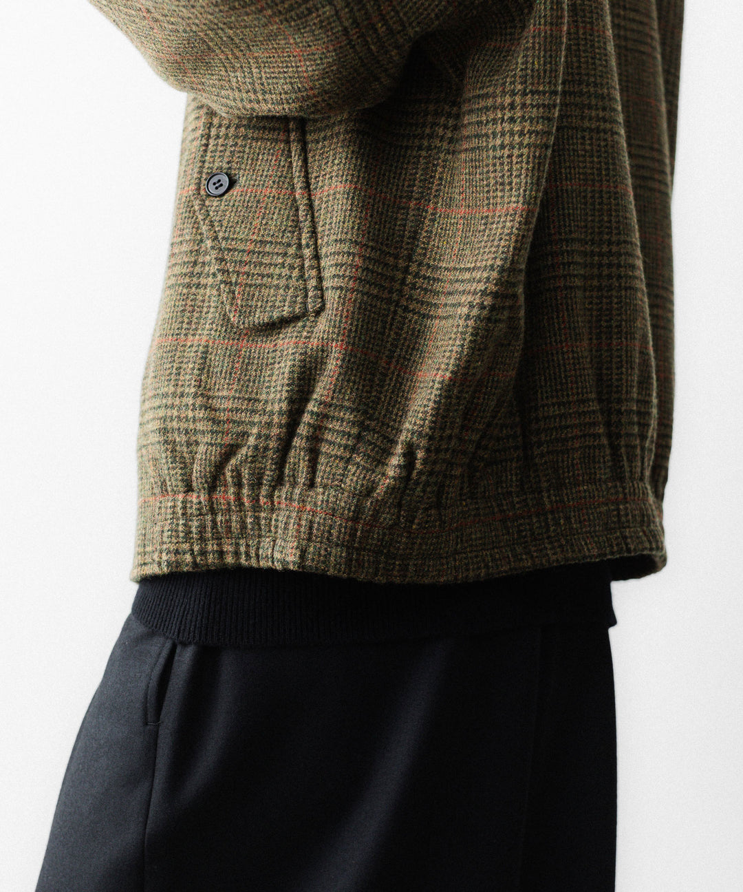 ssstein(シュタイン)のBRITISH TWEED HARRINGTON JACKET - TWEED CHECKの公式通販サイトsession福岡セレクトショップ