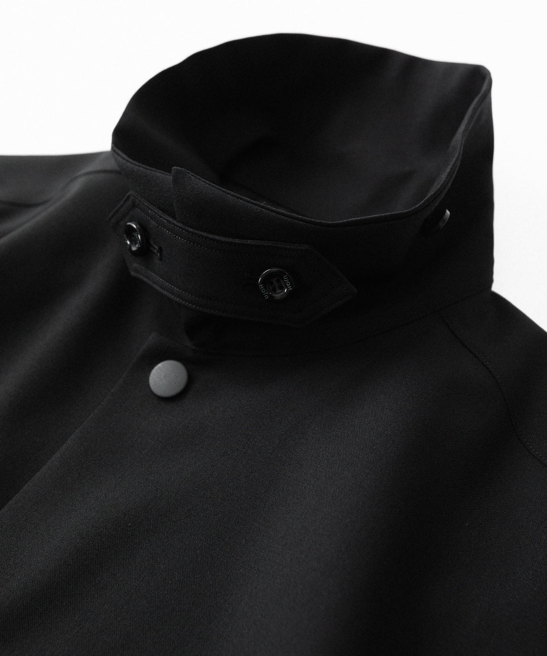 UJOH ウジョーのDRAW CORD SHIRTのBLACK 公式通販サイトsession福岡セレクトショップ