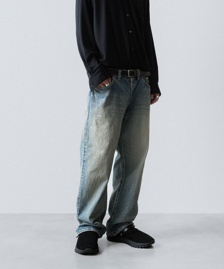 INTÉRIM(インテリム)のSHABBY VINTAGE "1947XX" SHUTTLE DENIM TROUSERS - S.NAVYの公式通販サイトsession福岡セレクトショップ