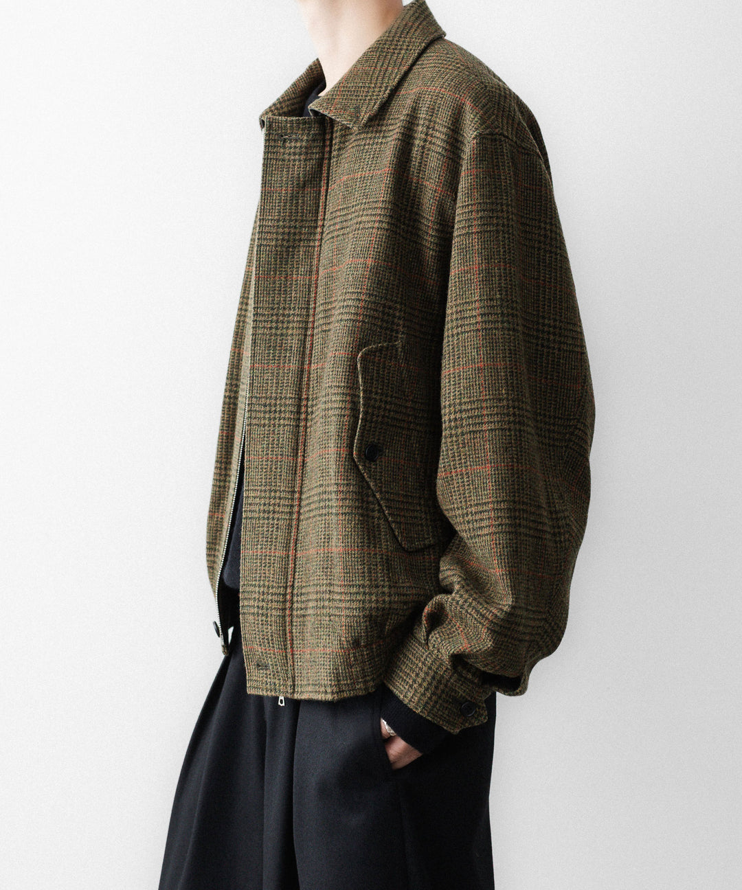 ssstein(シュタイン)のBRITISH TWEED HARRINGTON JACKET - TWEED CHECKの公式通販サイトsession福岡セレクトショップ