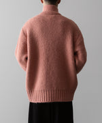 画像をギャラリービューアに読み込む, VEIN ヴェインのSHAGGY KNIT DRIVERS JACKET - PINKの公式通販サイトsession福岡セレクトショップ
