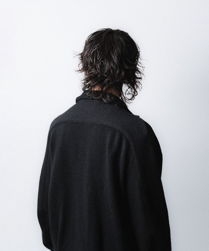 OPPOSE DUALITY-オポーズデュアリティの6 POCKET PANEL KNITのBLACK公式通販サイトsession福岡セレクトショップ