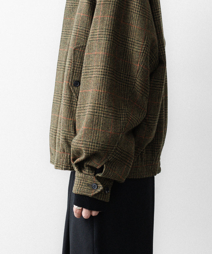 ssstein(シュタイン)のBRITISH TWEED HARRINGTON JACKET - TWEED CHECKの公式通販サイトsession福岡セレクトショップ