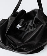 画像をギャラリービューアに読み込む, 【 ATTACHMENT 】SYNTHETIC LEATHER SHOULDER BAG - BLACK
