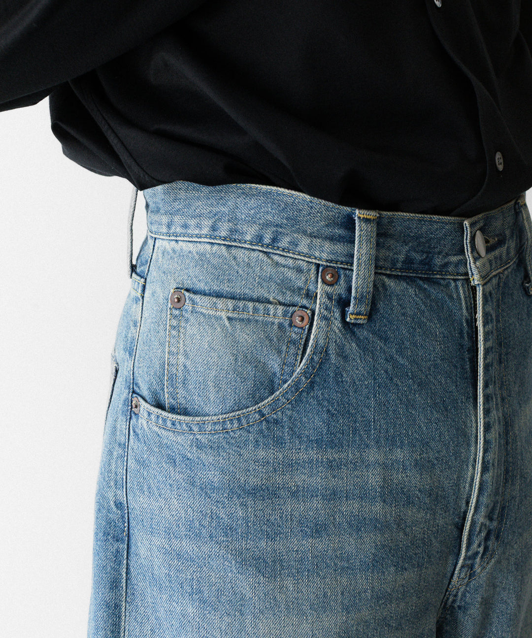 ssstein(シュタイン)のWIDE DENIM JEANS - INDIGOの公式通販サイトsession福岡セレクトショップ