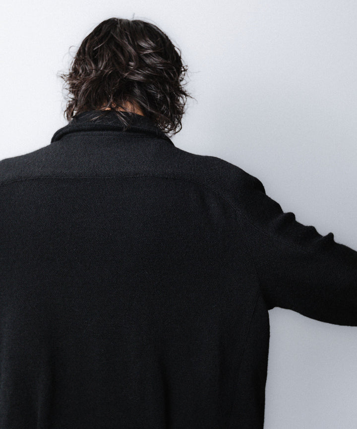 OPPOSE DUALITY-オポーズデュアリティの6 POCKET PANEL KNITのBLACK公式通販サイトsession福岡セレクトショップ