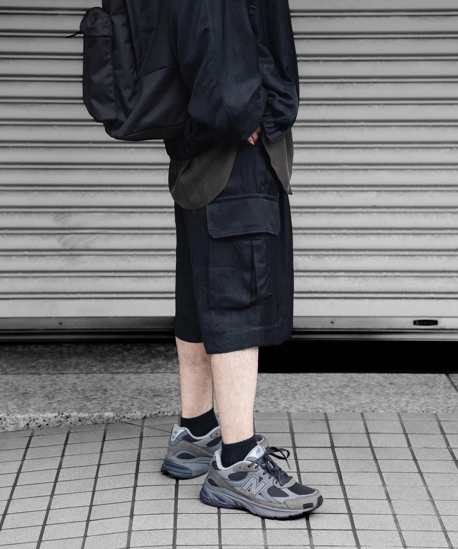 ssstein / シュタイン】VIS/LI BRIGHT TWILL CARGO SHORT TROUSERS
