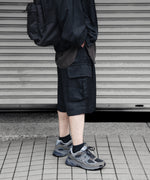 画像をギャラリービューアに読み込む, ssstein(シュタイン)のVIS/LI BRIGHT TWILL CARGO SHORT TROUSERS - DARK CHARCOALの公式通販サイトsession福岡セレクトショップ
