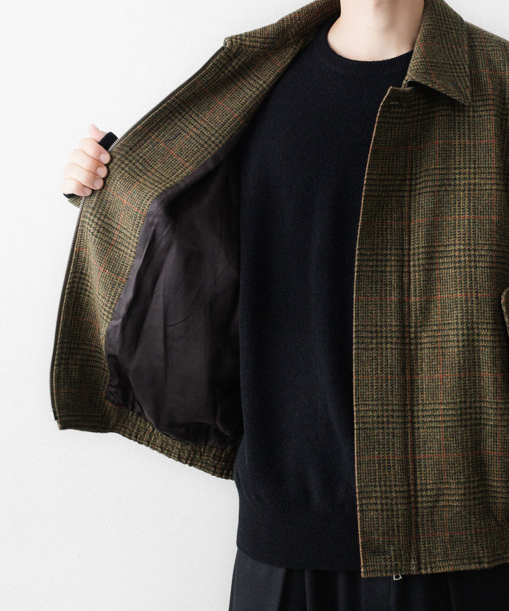 ssstein(シュタイン)のBRITISH TWEED HARRINGTON JACKET - TWEED CHECKの公式通販サイトsession福岡セレクトショップ