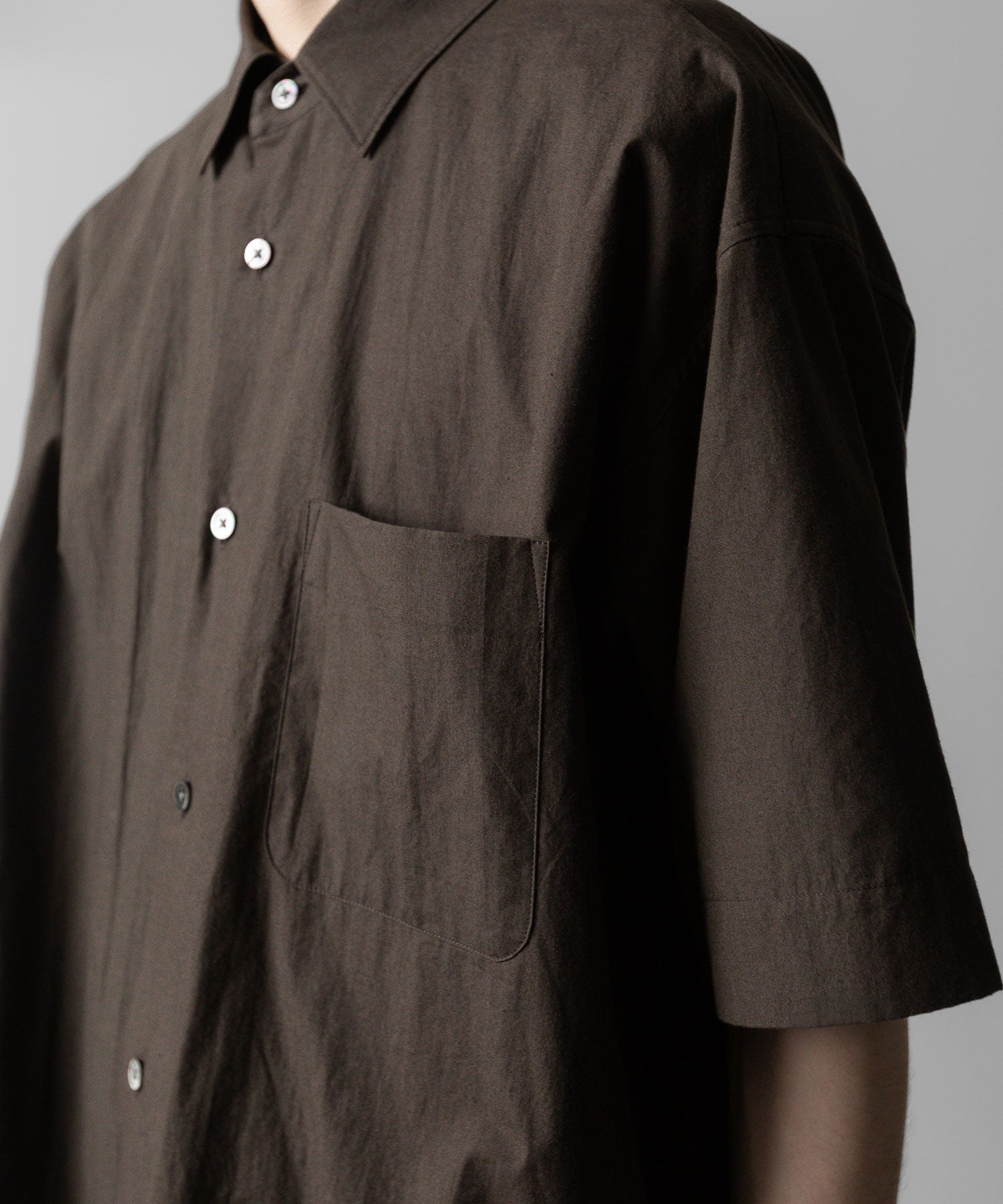 ssstein stein(シュタイン)の24SSコレクション OVERSIZED SS SHIRTのMILITARY KHAKI 公式通販サイトsession福岡セレクトショップ