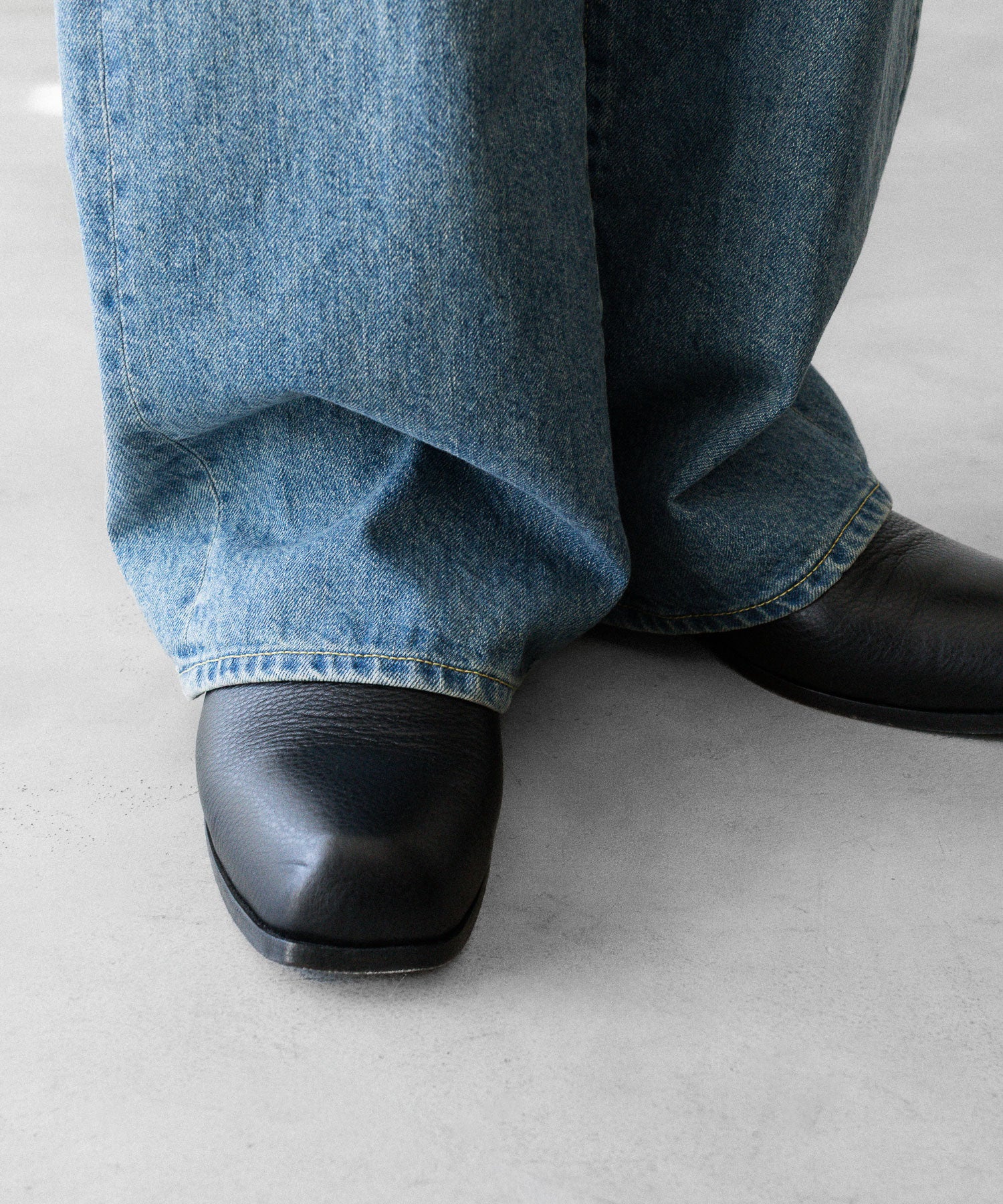 ssstein / シュタイン】WIDE DENIM JEANS - INDIGO | 公式通販サイト