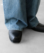 画像をギャラリービューアに読み込む, ssstein(シュタイン)のWIDE DENIM JEANS - INDIGOの公式通販サイトsession福岡セレクトショップ
