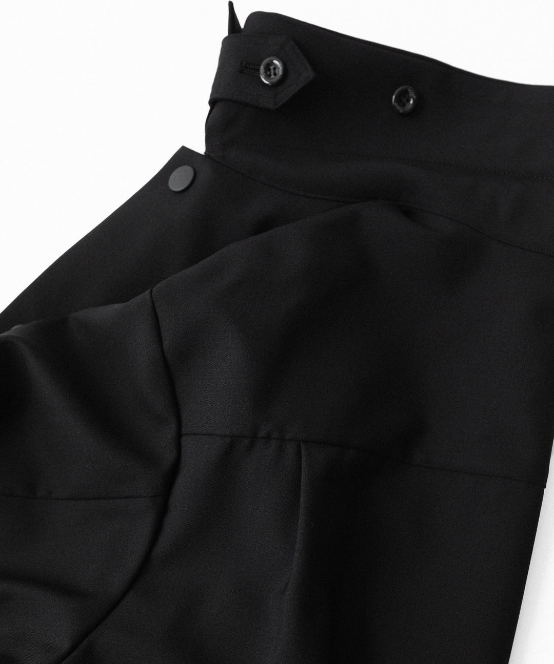 UJOH ウジョーのDRAW CORD SHIRTのBLACK 公式通販サイトsession福岡セレクトショップ