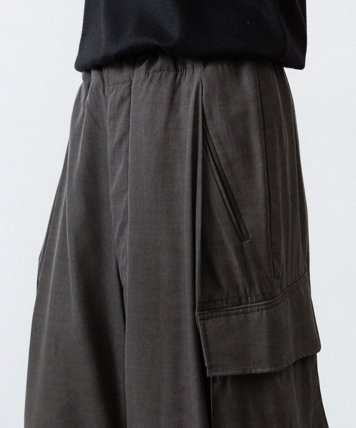 ANTHEM A アンセムエー PIGMENT AND DYE NO-BRAINER CARGO PANTSのDUSTY BLACK公式通販サイトsession福岡セレクトショップ