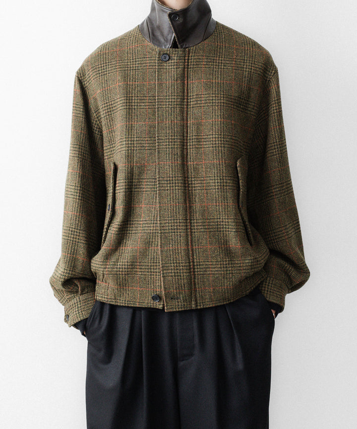 ssstein(シュタイン)のBRITISH TWEED HARRINGTON JACKET - TWEED CHECKの公式通販サイトsession福岡セレクトショップ