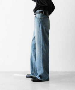 ssstein / シュタイン】WIDE DENIM JEANS - INDIGO | 公式通販サイト