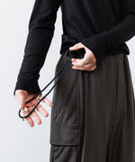 画像をギャラリービューアに読み込む, ANTHEM A アンセムエー PIGMENT AND DYE NO-BRAINER CARGO PANTSのDUSTY BLACK公式通販サイトsession福岡セレクトショップ
