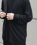 画像をギャラリービューアに読み込む, 【 WWW 】V-NECK CARDIGAN - BLACK

