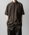 【ssstein】OVERSIZED SS SHIRT - MILITARY KHAKI