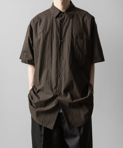 【ssstein】OVERSIZED SS SHIRT - MILITARY KHAKI