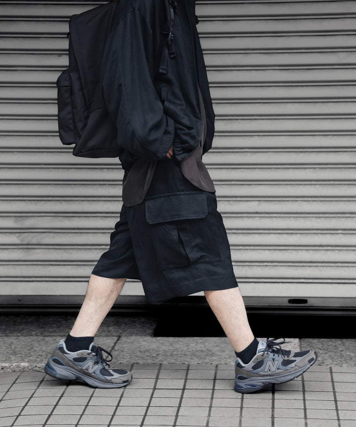 ssstein(シュタイン)のVIS/LI BRIGHT TWILL CARGO SHORT TROUSERS - DARK CHARCOALの公式通販サイトsession福岡セレクトショップ