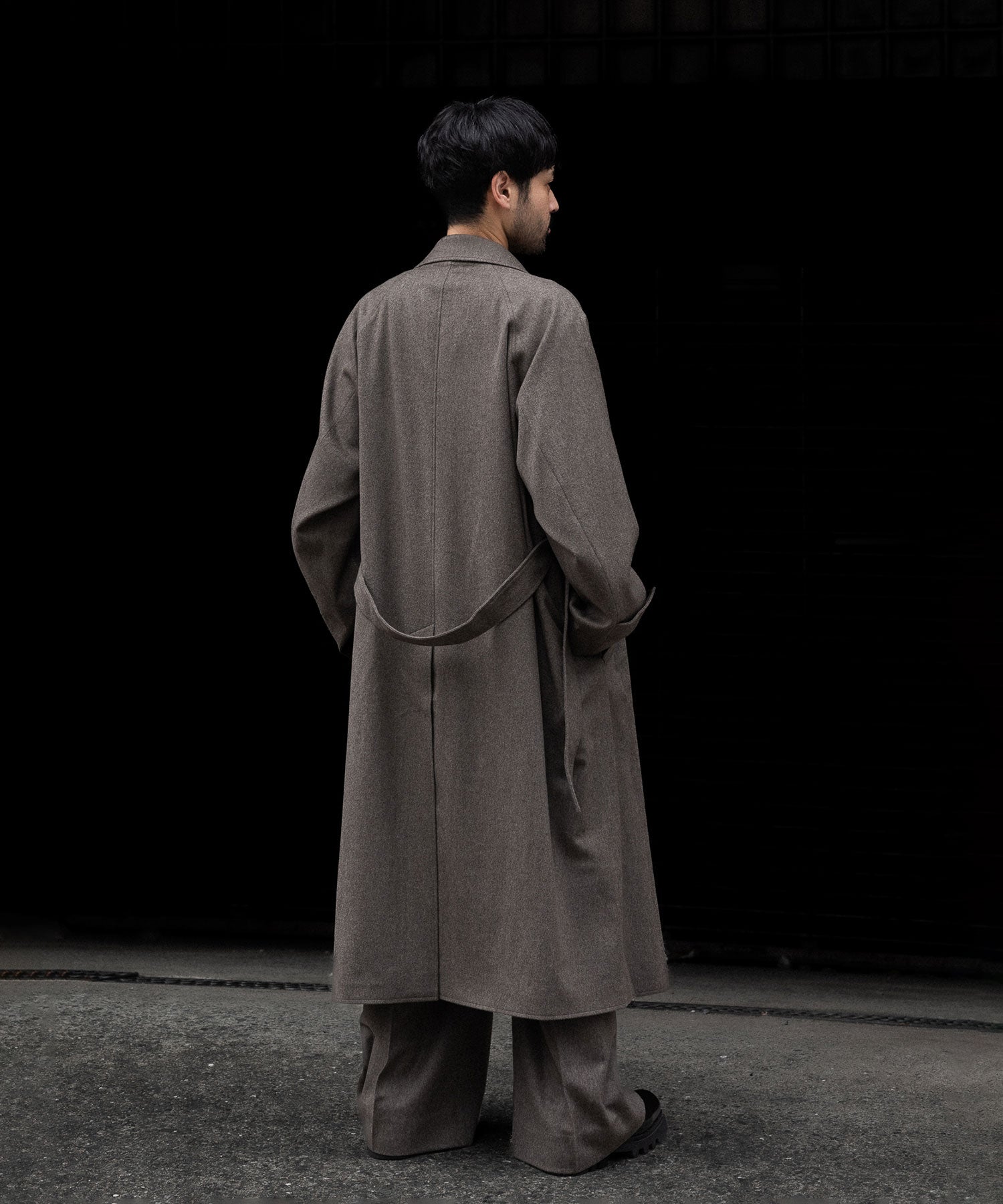 ssstein(シュタイン)のOVERSIZED PEAK LAPEL COAT - TAUPEの公式通販サイトsession福岡セレクトショップ