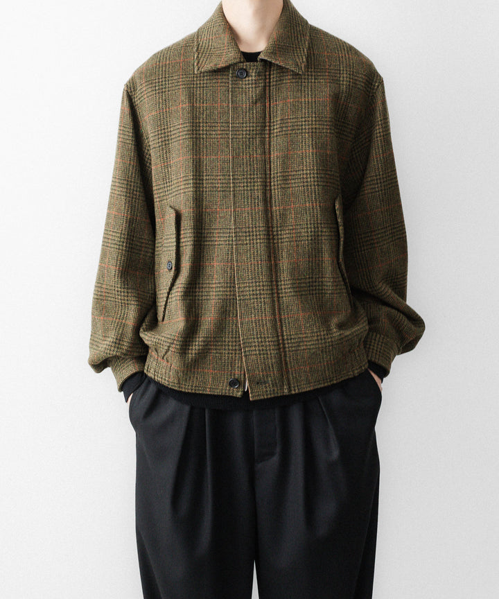 ssstein(シュタイン)のBRITISH TWEED HARRINGTON JACKET - TWEED CHECKの公式通販サイトsession福岡セレクトショップ