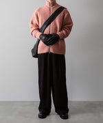 画像をギャラリービューアに読み込む, VEIN ヴェインのSHAGGY KNIT DRIVERS JACKET - PINKの公式通販サイトsession福岡セレクトショップ
