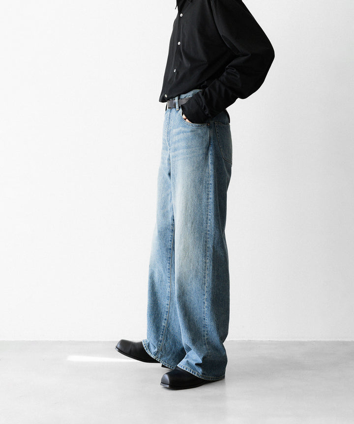 ssstein(シュタイン)のWIDE DENIM JEANS - INDIGOの公式通販サイトsession福岡セレクトショップ