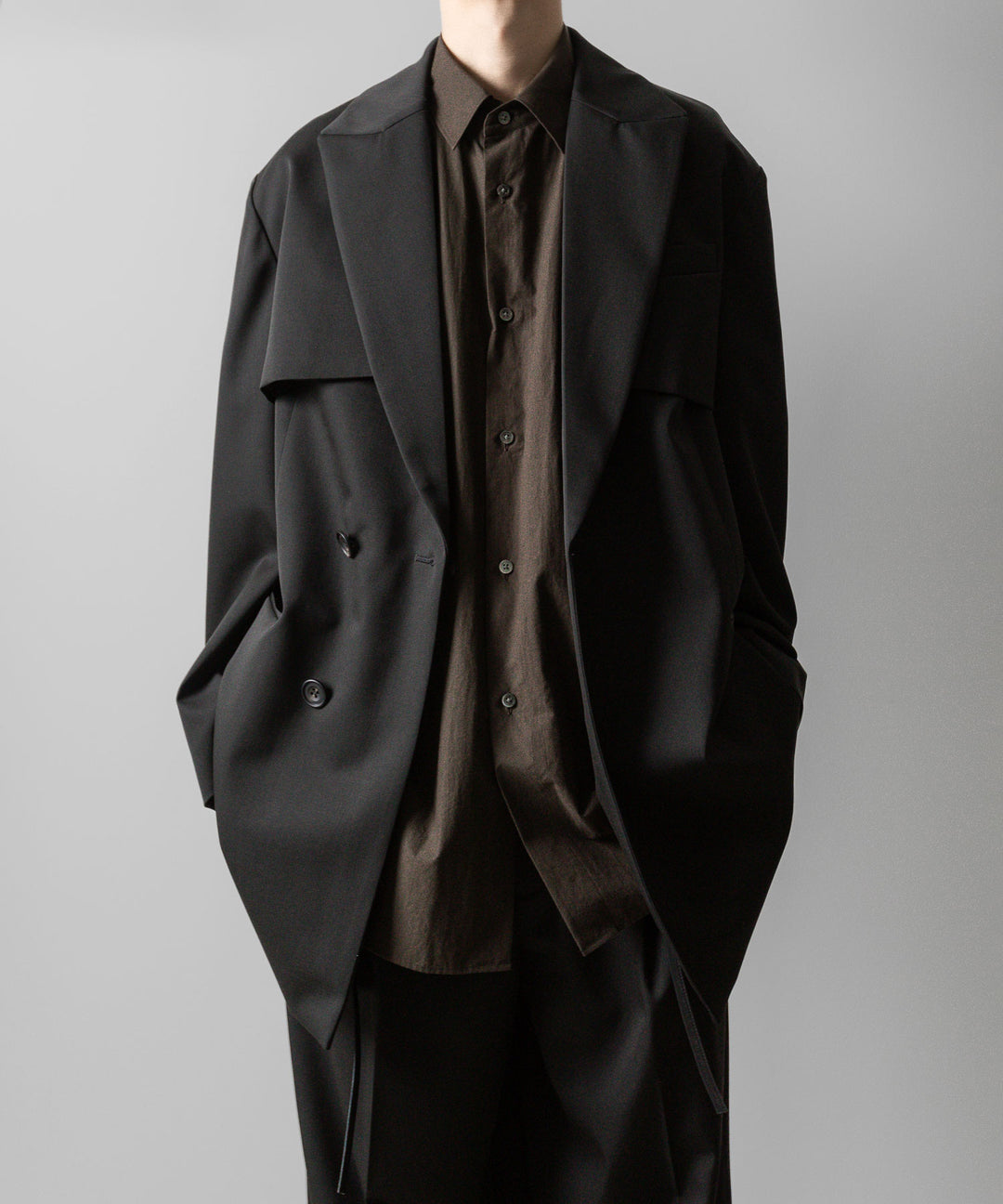 stein(シュタイン)の24SSコレクションOVERSIZED STANDARD SHIRTのMILITARY KHAKI公式通販サイトsession福岡セレクトショップ