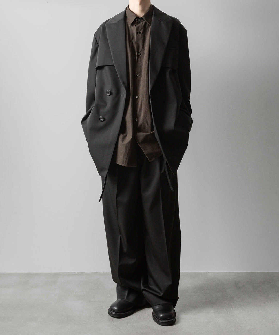 stein(シュタイン)の24SSコレクションOVERSIZED STANDARD SHIRTのMILITARY KHAKI公式通販サイトsession福岡セレクトショップ