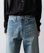 画像をギャラリービューアに読み込む, ssstein(シュタイン)のTWIST CUT DENIM JEANS - INDIGOの公式通販サイトsession福岡セレクトショップ
