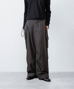 ANTHEM A / アンセムエー】PIGMENT AND DYE NO-BRAINER CARGO PANTS
