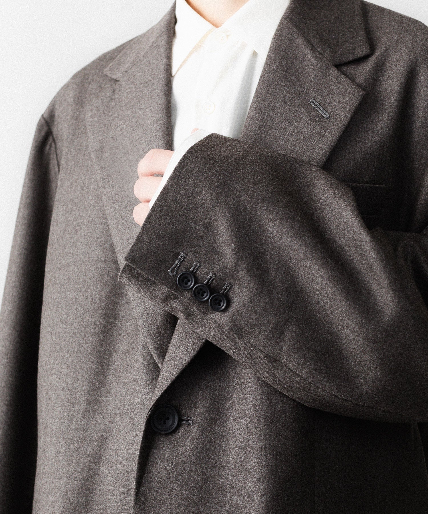 ssstein / シュタイン】EX. FINE WOOL OVERSIZED SINGLE BREASTED LONG