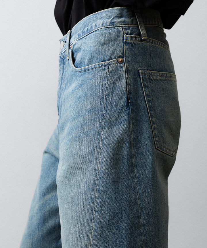 ssstein(シュタイン)のTWIST CUT DENIM JEANS - INDIGOの公式通販サイトsession福岡セレクトショップ