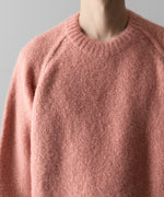 画像をギャラリービューアに読み込む, VEIN ヴェインのSHAGGY KNIT CREWNECK PULLOVER - PINKの公式通販サイトsession福岡セレクトショップ
