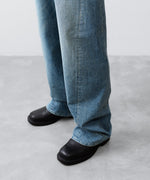 画像をギャラリービューアに読み込む, ssstein(シュタイン)のTWIST CUT DENIM JEANS - INDIGOの公式通販サイトsession福岡セレクトショップ
