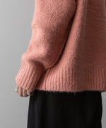 画像をギャラリービューアに読み込む, VEIN ヴェインのSHAGGY KNIT CREWNECK PULLOVER - PINKの公式通販サイトsession福岡セレクトショップ
