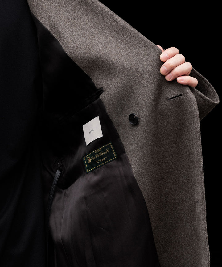 ssstein(シュタイン)のOVERSIZED PEAK LAPEL COAT - TAUPEの公式通販サイトsession福岡セレクトショップ