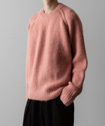 画像をギャラリービューアに読み込む, VEIN ヴェインのSHAGGY KNIT CREWNECK PULLOVER - PINKの公式通販サイトsession福岡セレクトショップ
