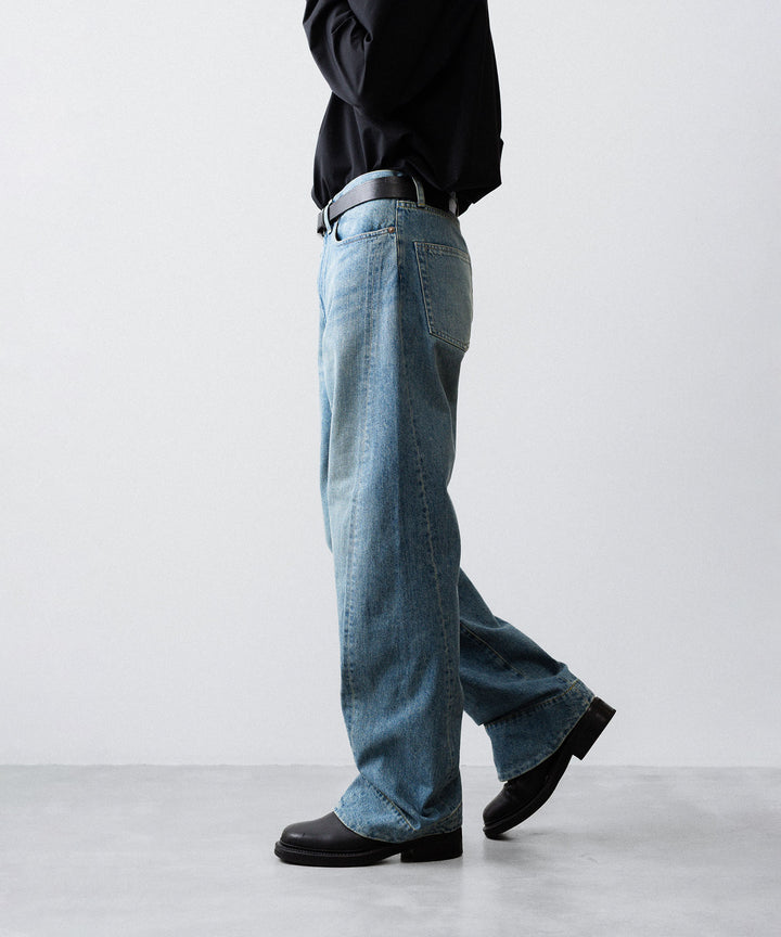 ssstein(シュタイン)のTWIST CUT DENIM JEANS - INDIGOの公式通販サイトsession福岡セレクトショップ