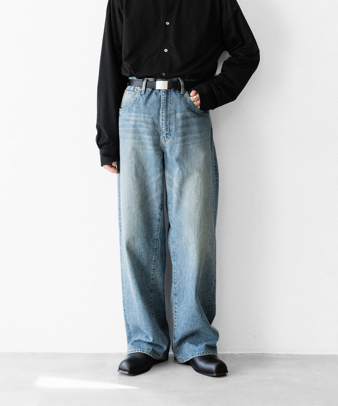 ssstein(シュタイン)のWIDE DENIM JEANS - INDIGOの公式通販サイトsession福岡セレクトショップ