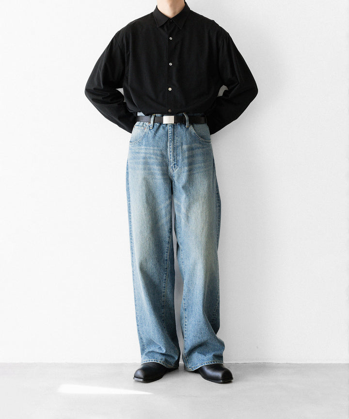 ssstein(シュタイン)のWIDE DENIM JEANS - INDIGOの公式通販サイトsession福岡セレクトショップ