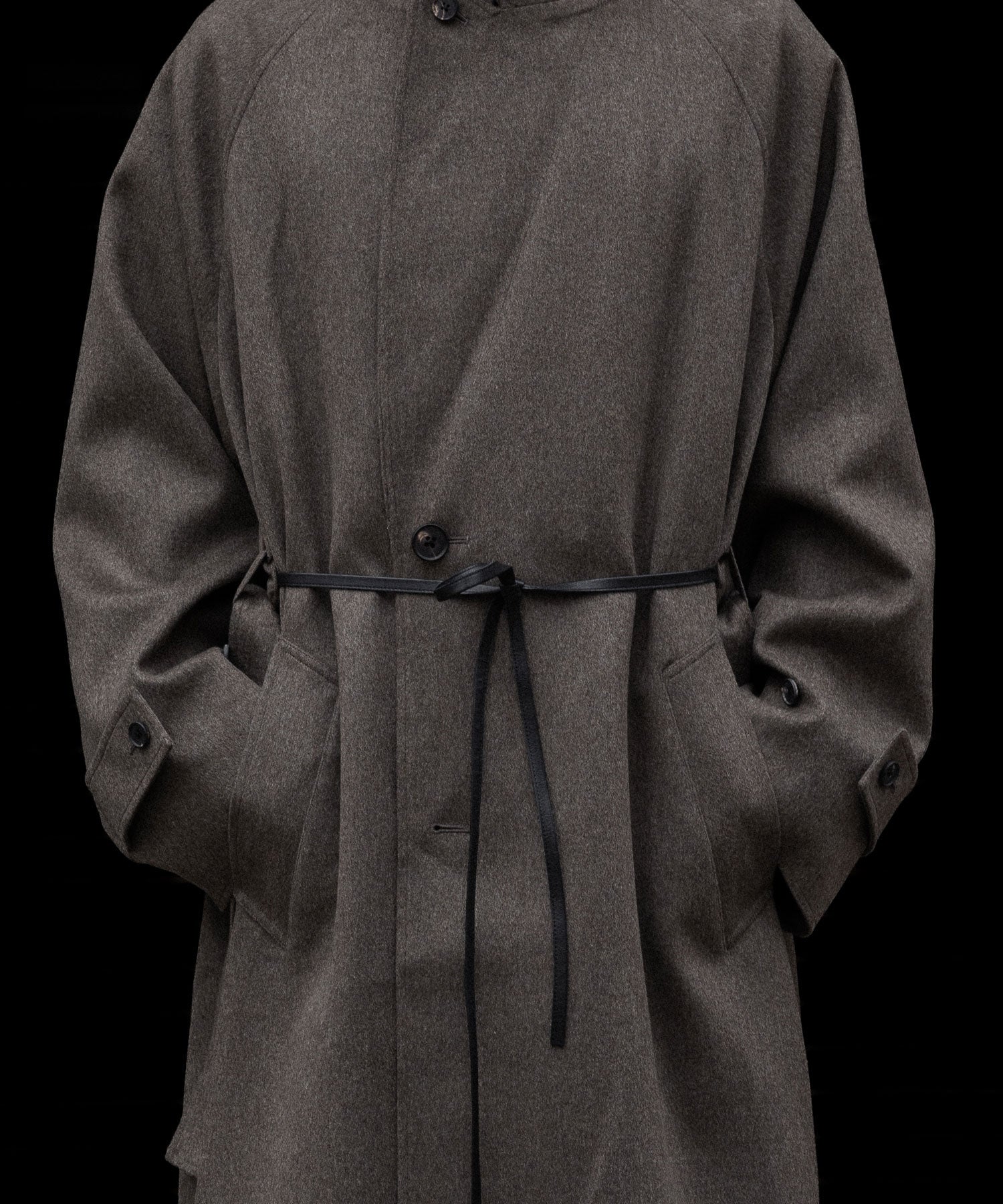ssstein(シュタイン)のOVERSIZED PEAK LAPEL COAT - TAUPEの公式通販サイトsession福岡セレクトショップ